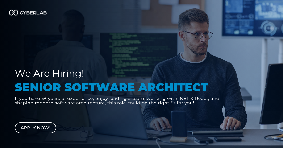 We’re looking for a Senior Software Architect (.NET & React)